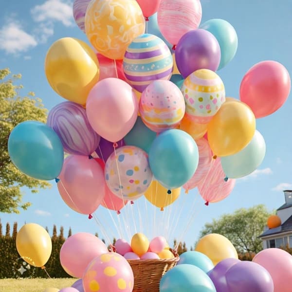 Easter Balloons