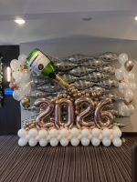 New Years Balloon Backdrop Vancouver Corporate Balloons