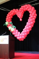Balloon Heart Sculptures