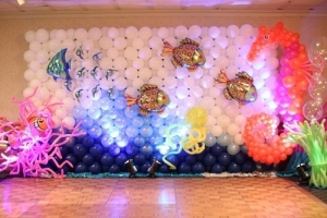 Balloon Wall, Theme Under the sea