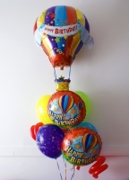Hot air Birthay Balloon Bouquet