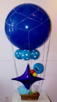 Hot Air Balloon Moustache Balloons