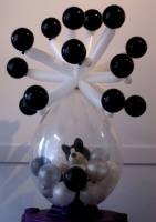 Balloon Stuffed Teddy bear in a  balloon