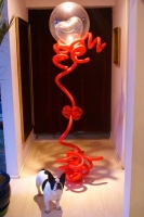 Balloon heart in a Balloon