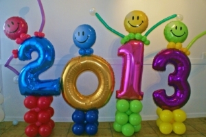 Balloon Letters and numbers