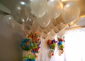 Balloon Umbrella, Decorate and give away