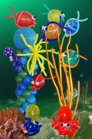 Balloons under the sea