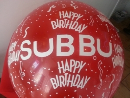 Perfectly round giant balloons