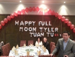 Balloon Letters Banner