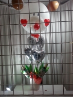 balloon teddy bear