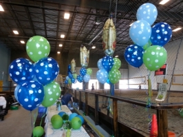 Castle Polka dots balloons