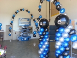 50 anniversary Balloon Decorations