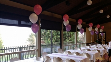 Simple 3 centerpiece balloon