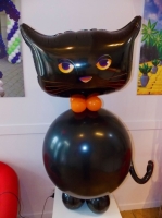 Autumn Balloon Cat