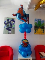 Spiderman Balloon Column