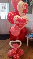 St Valentines Balloon Bouquets 