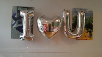I Love You Balloons