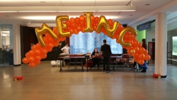 Balloons Arch with Latters - Balloon Studio Vancouver