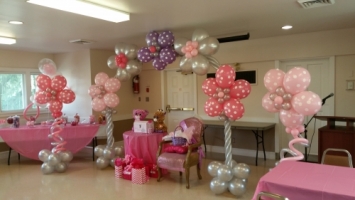 Flower Balloon Arch - Balloon Studio Vancouver