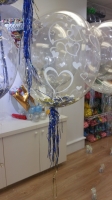 Glitter Stuffed Bubble Balloons