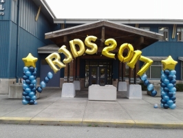 Golden Letters Arch
