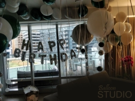 Happy Birthday indoor decoration