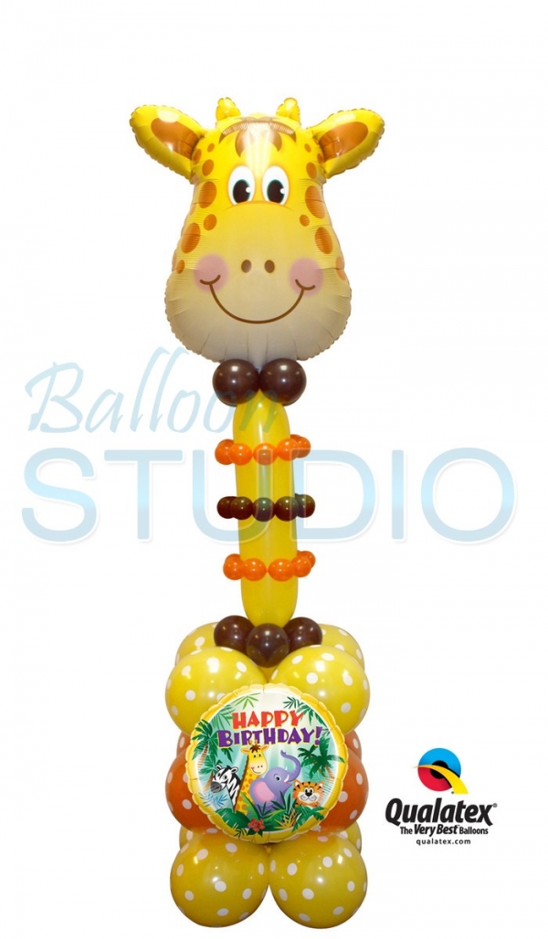 Giraffe Balloon balloons vancouver JC Balloon Studio