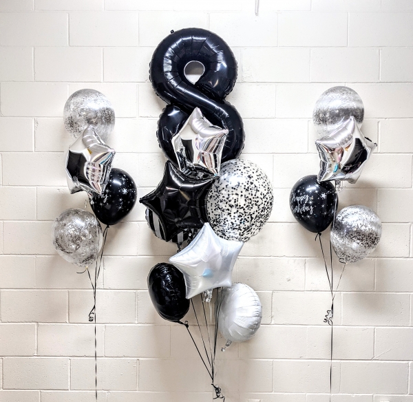 Lost In Space Balloon Bouquet Pick Your Age Set