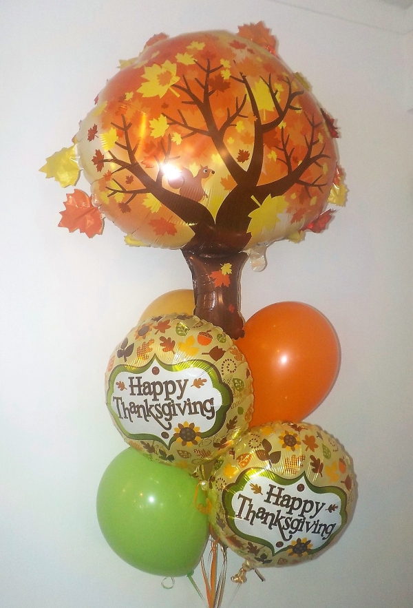 Thanksgiving Fall Tree Bouquet balloons vancouver JC ...